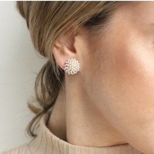 Olive and Piper Pearl Pave Studs